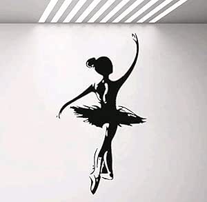 Baile pegatinas de pared extraíbles sala de estar dormitorio sala de