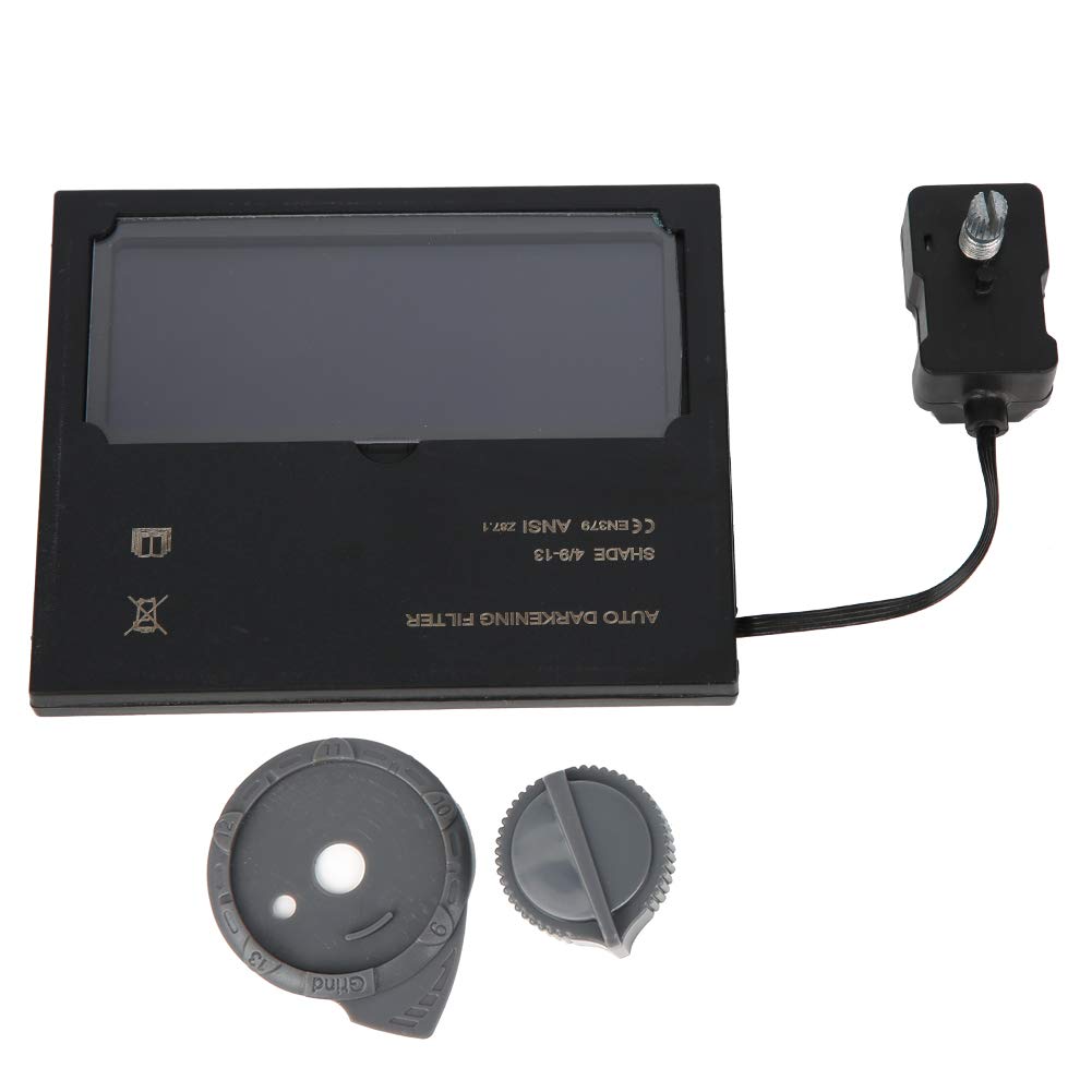 Leapiture Solar Auto Darkening Lens Welding Helmet Automatic Dimming Lens Welding Lens Cover Welding Protective Accessories