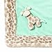 Nat and Jules Blanket and Giraffe Rattle Set, Blue