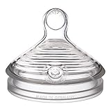 NUK Simply Natural Replacement Nipples, Medium Flow, 2pk