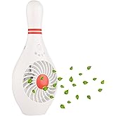 AUOTO Handheld Portable Fan Bowling Pin Fan Mini Small Personal USB Fan for Home Office Sports Travel Bodybuilding and face fan for makeup Festival Holiday Gift