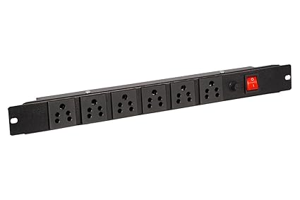 MASS RACK Power Strip 6 Socket