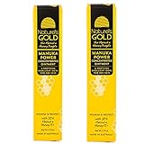 Manuka Honey Active 15+ Healing Concentrated Ointment Twin Pack- Manuka Honey for Skin and Wound Care - Face and Body - Dry Irritated Skin - by Natureâ€™s Gold