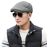 Siggi Knit Irish Driver Cap for Men Cable Wool Knit Duckbill Ivy Flat Caps Grey One Size88090_grey