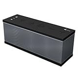 Meidong Chocolate mini Bluetooth Speakers Portable Wireless Speaker 12W with 3D Stereo Sound and Enhanced Rich Bass, Waterproof, 10H Playtime