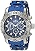 Invicta Men's Sea Spider Blue Polyurethane Band Steel Case Swiss Quartz Analog Watch 22087