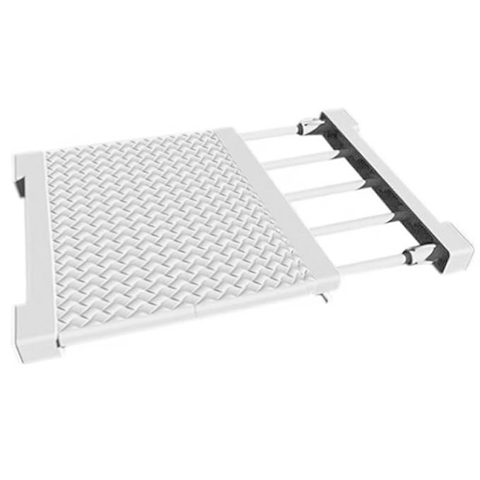 Chic * MALL New verstellbar ausziehbar Kunststoff Kleiderschrank Aufbewahrung Regal Rack Trenner Kleiderschrank Schrank Regal
