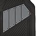 BDK Advanced Performance Black & Gray Charcoal Car Seat Covers & Heavy Duty Rubber Floor Mats Combo (w/Motor Trend 2-Tone Mats)