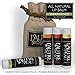 All Natural Luxury Lip Balm with Natural Beeswax by L'AUTRE PEAU - Dry Chapped Lips Treatment with Moisturizer | Indulgence Gift Set | Green Tea, Asian Pear, Pomegranate & Honey (4 Pack)