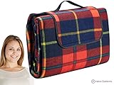 Extra Large Picnic & Outdoor Blanket with Water-Resistant Backing