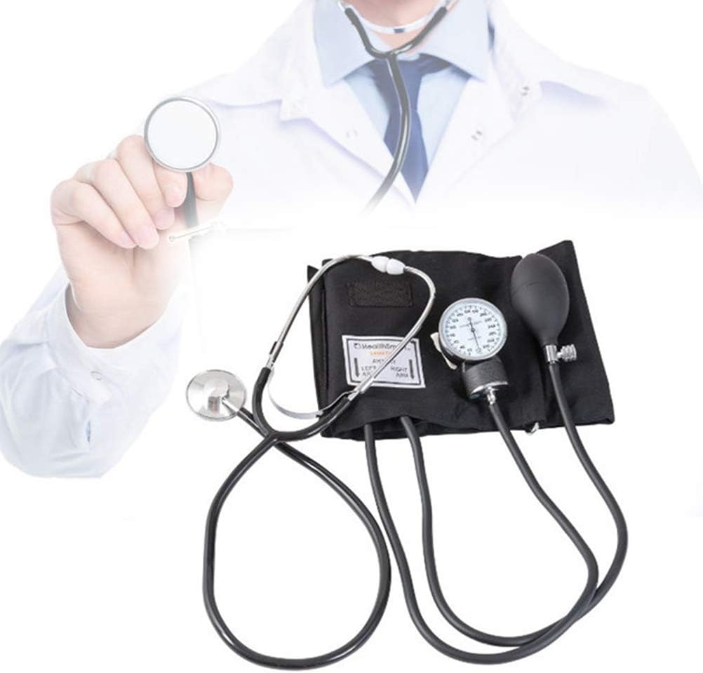 Monitor Doctor Blood Stethoscope Manual Cuff Use Health Measure Systolic Home Device Pressure Diastolic Sphygmomanometer Stethoscope