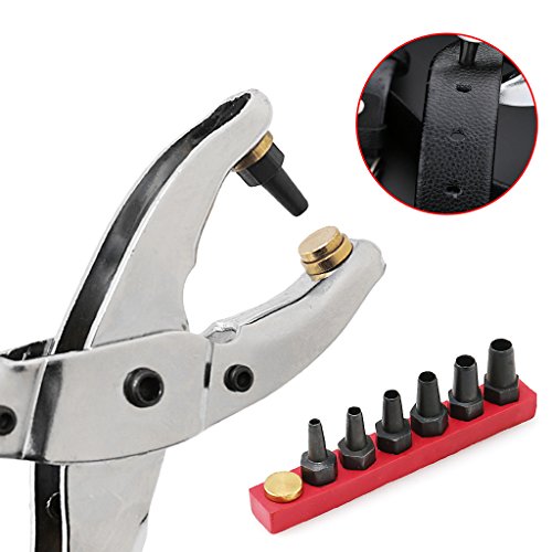 Ladaidra Rivets Eyelet Hole Punch Pliers Tool 100pcs Grommets For Shoes Bags Leather Belt