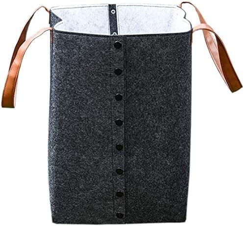 フェルト汚れた服洗濯物用かごのベッドルームバスルーム服服汚れ