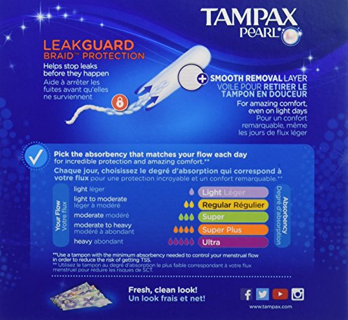 Tampax Pearl Tampons - Super Plus - 36 ct