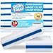 (10 Pack) Jumbo Extra Durable Eraser Sponge - 6.5 x 4 x 1.5” Long Lasting, Premium Melamine Foam Sponges in Bulk - Large Heavy Duty Power Scrubber - Bathroom, Kitchen, Floor, Baseboard & Wall Cleaner