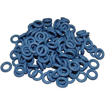 Captain O-Ring - Rubber Oring Keyboard Switch Dampeners Blue [40A-R 0.4mm] Reduction (135 pcs w/ screen cloth)