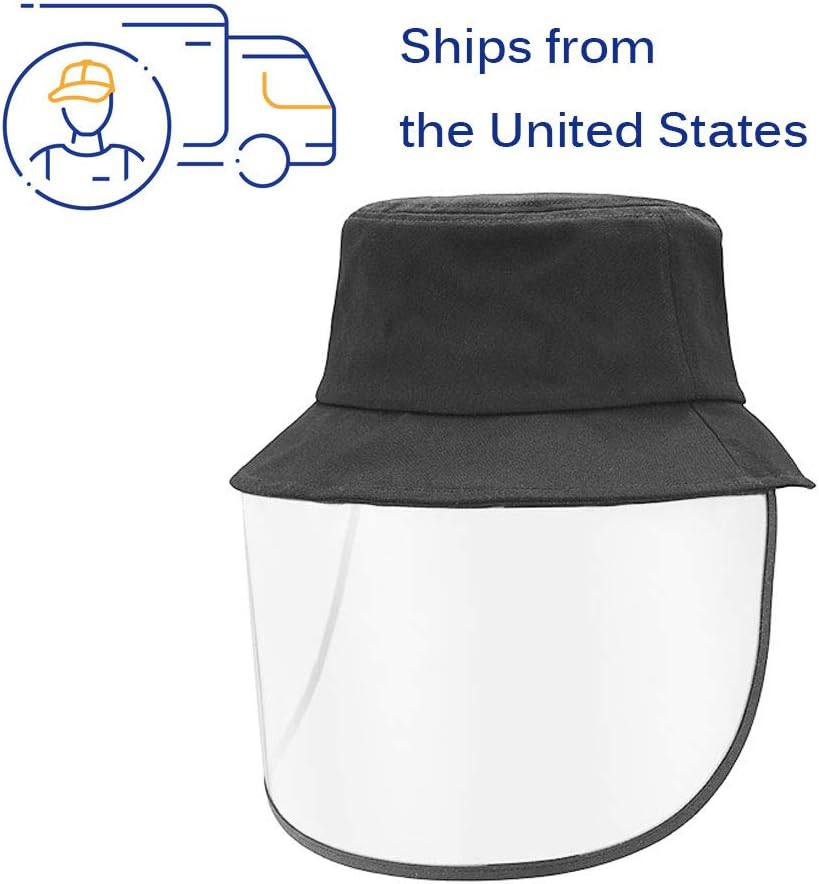 JBLCC Protective Face Fisherman Hat Shields Hat Anti Spitting Anti dust Hat for Adults Kids