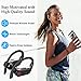 Wireless Earbuds, Bluetooth Headphones 5.0 True Wireless Sport Earphones Built-in Mic in Ear Running Headset with Earhooks Charging Case Compatible with iPhone 11 Pro Max XS XR Samsung Android