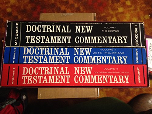 Doctrinal New Testament Commentary: Volumes 1-3 1570085595 Book Cover