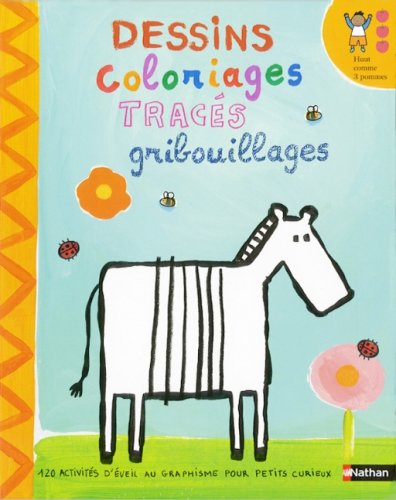 Dessins, coloriages, tracés, gribouillage