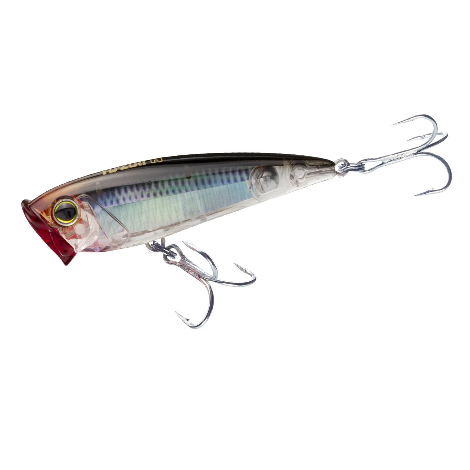 Yo-Zuri R1412-RMT: 3D Inshore Popper (F) 120Mm 4-3/4", Real Mullet
