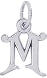 Rembrandt Charms, Curly Initial Letter M