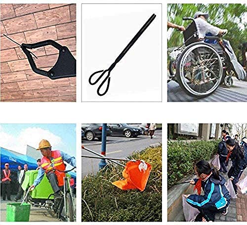 Greifer Müllzange Müllzangen Müllgreifer Faltbares Grabber-Werkzeug Lange handliche Mobilitätshilfe Leichtes Müllsammler… – Bild 4