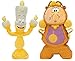 Disney Store Beauty and the Beast Lumiere and Cogsworth Deluxe Plush