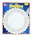 Hygloss Round Paper Doilies - 100 Pcs. 12-Inch - Decorative White Lace Doilies - Disposable and Food Grade Safe