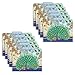 Punch Studio Decorative Royal Peacock Letter Size File Folders, Blue/Multicolor, 10 Count, 9.5