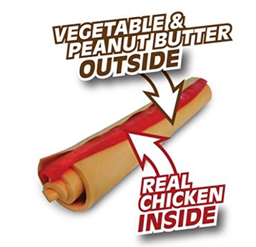 3 Smartsticks+Rawhide+Chicken+Vegetables+Peanut