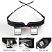 Prism Glasses Horizontal Glasses Lazy Spectacles Lie Down in Bed for Reading/Watching TV/Health Vision Care,Myopia Presbyopia Usable,Unisex-Adult (Black)