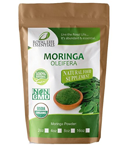 UPC 712038097616, Moringa Oleifera Leaf Powder Organic 2oz Non GMO multivitamin for metabolism, weight, protein &amp; mood boost – in smoothies &amp; shakes – vegans &amp; vegetarians - iron &amp; amino acids supplements