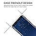Galaxy S8 Screen Protector,S8 Glass Screen Protector,Linycase [Case Friendly] [Anti-Fingerprint] [Anti-Scratch] Tempered Glass Screen Protector for Samsung Galaxy S8-Black