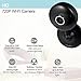 Wansview Wireless HD Camera, WiFi IP Security Surveillance Indoor Camera for Baby/Elder/ Pet/Nanny Monitor with Night Vision K2 (Black)