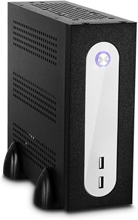 YSM Caja de la computadora Caja de la PC Mini Torre de Servidor ITX para la