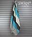 Turkish Towel Peshtemal Bathrobe for Hamam Spa Pool Massage Sauna Beach Yacht Gym Fitness Kitchen Yoga Baby Towel Picnic Blanket 100% Cotton Table Throw Sarong Kikoy Fouta