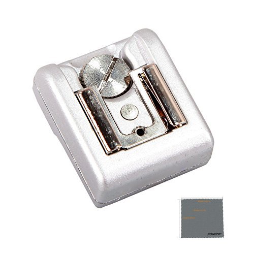 Fomito Hot Shoe Adapter Camera Wireless Speedlite Flash Trigger For Sony NEX3 NEX-3C NEX5N Silver - Thumbnail 3