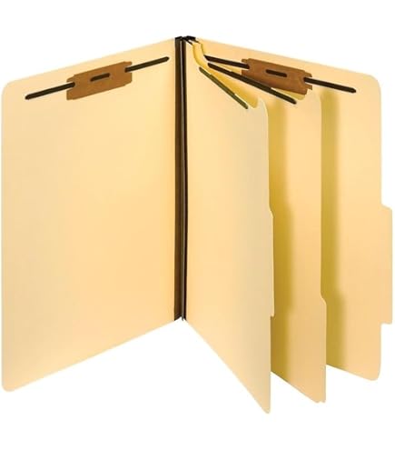 thumbnail image 2 of Universal 6-Section Classification Folders - Legal Size Manila 15/Box 2 of 13