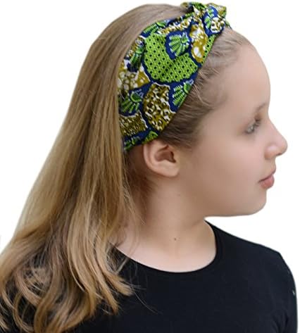 Luzreal Women's African Green Fan Headband