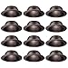TORCHSTAR 12-Pack 6 Inch Recessed Light Trim, Step Baffle with Detachable Ring, Full Metal, Fit Halo/Juno Remodel Recessed Housing, Oil Rubbed Bronze
