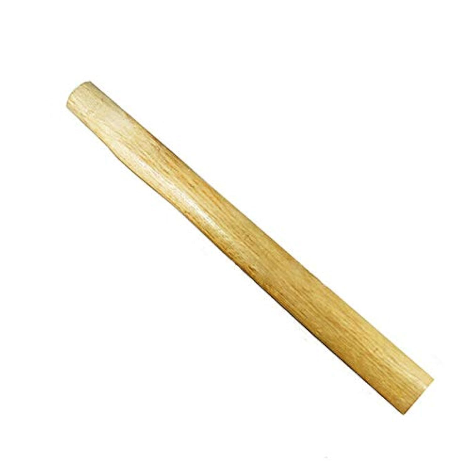 Wooden Hammer Handle Octagonal Hammer Shaft Hammer Handle Replacement for Claw/Club Hammer (37cm 2LB)