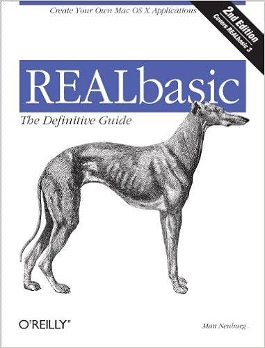 Amazoncom Realbasic The Definitive Guide 2nd Edition - 