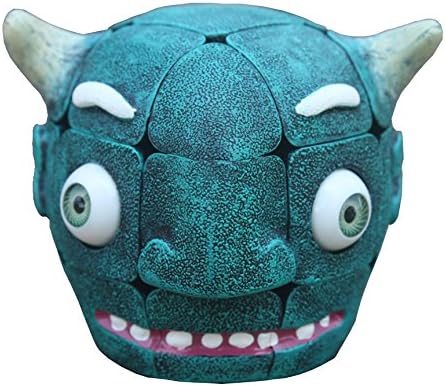 Carni Chaak Hei Luo Sha magic cube 3x3x3 blue retro look