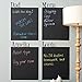Duofire A4 Sized Peel and Stick Blackboard Sticker Memo Removable Vinyl Chalkboard Wall Sticker 8 Sheets with Free Gifts