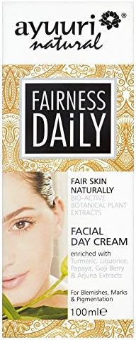 Ayuuri Natural Fairness Daily Facial Day Cream (100ml) - Pack of 2