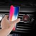 MUniqe Universal Magnetic Cell Phone Holder for Car Air Vent,Car Phone Mount Suitable for iPhone X 8/7/7Plus/6s/6Plus/5S, Galaxy S5/S6/S7/S8, Google Nexus, LG, Huawei and More Smartphones(Black)