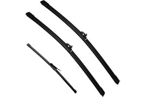 JustCar 3 wipers Replacement for Mercedes-Benz GLA250 GLA45 AMG 2016 2017 2018 2018 2020 2021, Windshield Wiper Blades Original Equipment Replacement - 24"/19"/12" (Set of 3)