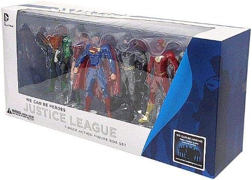 justice league 7 pack action figure box set