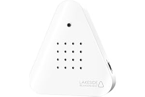 RELAXOUND Original Lakesidebox White - Modern Nature Sound Box - Relaxing Forest Lake Atmosphere - Motion Sensor with Sound - Relaxing Tool